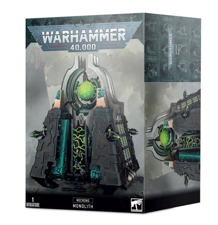 Warhammer 40.000 Necrons Monolith (Warhammer nieuw), Hobby & Loisirs créatifs, Wargaming, Enlèvement ou Envoi