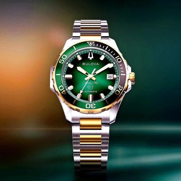 Bulova - Marine Star Automatic - SERIES B - Mens Watch - 20, Bijoux, Sacs & Beauté, Montres | Hommes