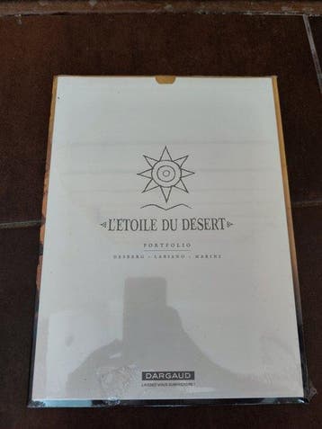 LEtoile du désert T3 + portfolio - C - 1 Album - Beperkte, Boeken, Nieuw