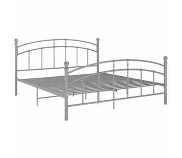 Metalen bed 200x200 | Retour deal | Sla je slag (bedframe), Gebruikt, Verzenden, Tweepersoons, Overige maten