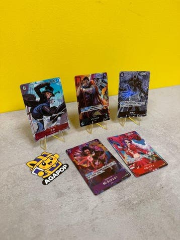 Bandai - 5 Card - One Piece - Lotto 5 carte OP04 OP05 OP10 –, Hobby & Loisirs créatifs