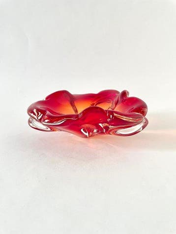 Bol - flower Murano bowl - Verre de Murano, Antiquités & Art
