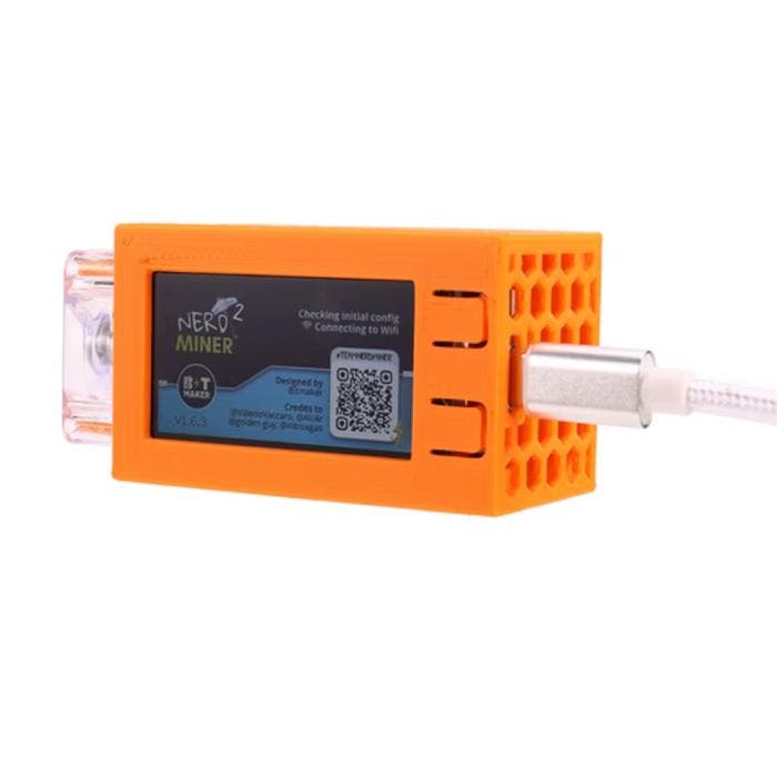 Nerdminer V2 Pro - LCD Display - NMMiner USB Crypto Bitcoin, Telecommunicatie, Mobiele telefoons | Toebehoren en Onderdelen, Nieuw