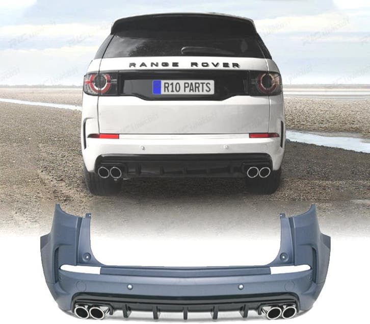 PARE-CHOCS ARRIÈRE POUR LAND ROVER DISCOVERY SPORT 16- LOOK, Autos : Pièces & Accessoires, Carrosserie & Tôlerie, Envoi