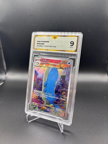 Pokémon - 1 Graded card - Wailord 162 Full art - GG 9 -, Nieuw