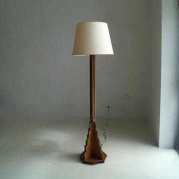 Staande lamp - Eik - Base - Amsterdamse School