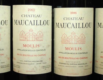 1996 Château Maucaillou (6x) + 2003 Château Maucaillou (6x), Collections