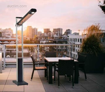 4x Electrische patio heater zwart, Ophalen, Nieuw