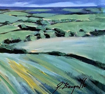 Giorgio Bergallo - BLU IN PIANURA