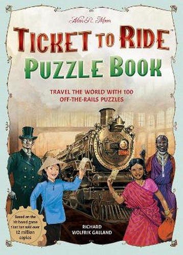Ticket to Ride Puzzle Book 9781787395985, Verzenden, Zo goed als nieuw, Richard Wolfrik Galland