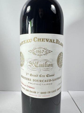 1967 Chateau Cheval Blanc - Saint-Émilion 1er Grand Cru, Verzamelen, Nieuw
