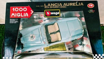 Burago 1:18 - Model sportwagen - Lancia Aurelia B24 Spider, Hobby & Loisirs créatifs
