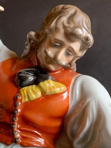 Herend - Figure - Dançarino com vaso - Porcelaine