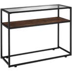 tectake Consoletafel Kilkenny 100x41x80,5cm - Industrieel ho, Verzenden, Nieuw