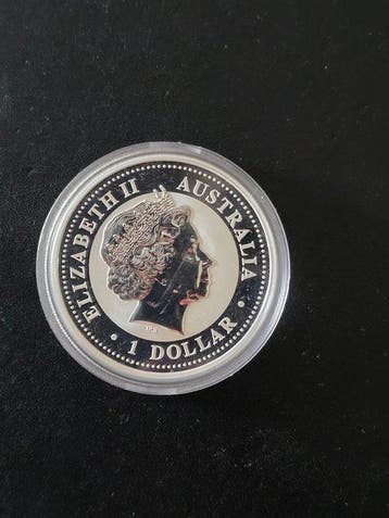 Australië. 1 Dollar 2000, Luna I, 1 Oz (Zonder minimumprijs)