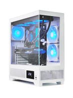Gamdias Atlas M1 Aquarium Gaming Case Wit met Temperatuur..., Ophalen of Verzenden
