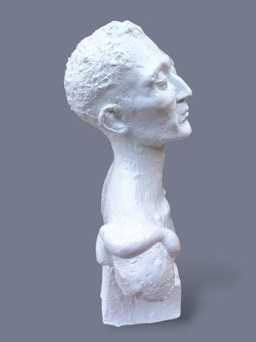 Claudio Cassaniti - Just Like A Head ( Patina Porcellana ), Antiek en Kunst, Kunst | Schilderijen | Modern