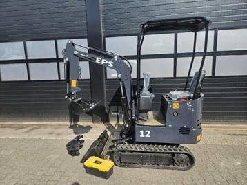 Veiling: Minigraver Nuoman NM-E12 Diesel 2026 Nieuw, Ophalen
