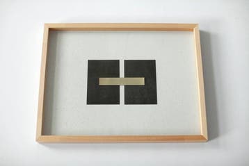 Ros Khavro - Abstract, Minimalist - Unique collage -
