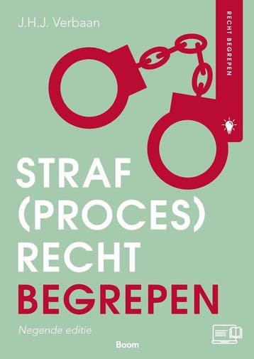 Straf(proces)recht begrepen / Recht begrepen 9789462120532, Verzenden, J.H.J. Verbaan