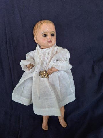Unknown Manufacturer - Poupée Motschmann - 1850-1900 -, Antiek en Kunst