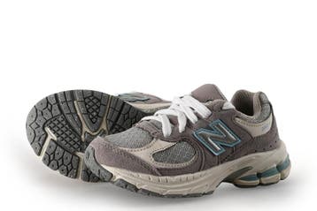 New Balance Sneakers Meisjes in maat 28 Grijs, Verzenden, Jongen of Meisje, Schoenen, Zo goed als nieuw