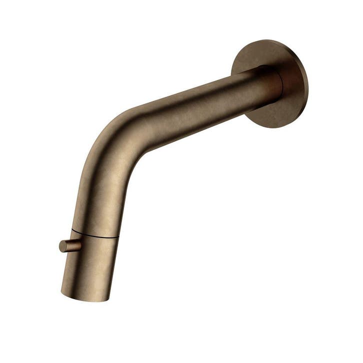 Fonteinkraan Inbouw Hotbath Cobber 1-knop gebogen 18.6 cm, Doe-het-zelf en Bouw, Sanitair, Kraan, Nieuw, Ophalen of Verzenden