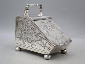 George Cutts of Sheffield - Pot à sucre - Plaqué(e) argent, Antiquités & Art