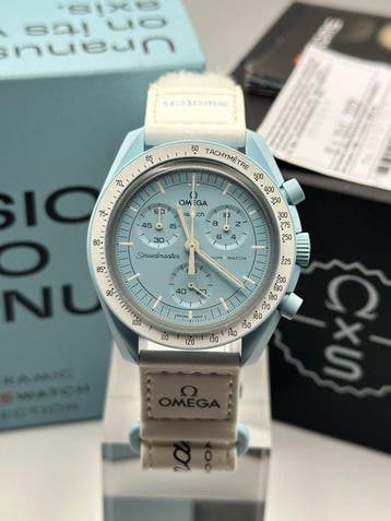Omega x Swatch - MoonSwatch - Mission to Uranus - Zonder