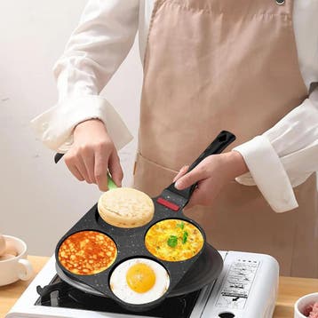 Traxenta Pannenkoekenpan, Spiegeleipan 4-Gaats, Pannenkoe..., Ophalen of Verzenden