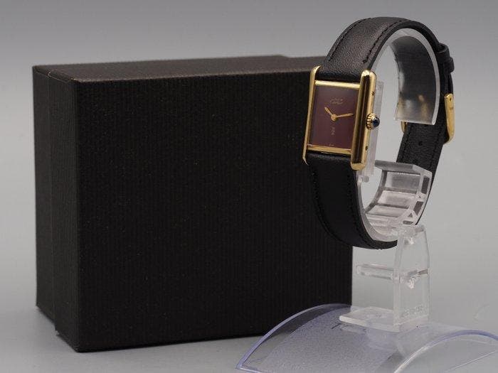 Cartier - Tank Must de Cartier - Sans prix de réserve - 3, Handtassen en Accessoires, Horloges | Heren