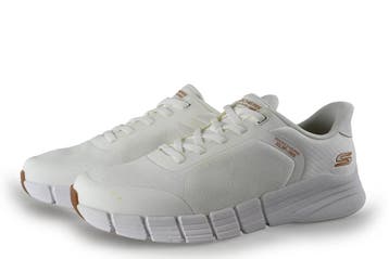 Skechers Instappers in maat 47½ Wit, Verzenden, Overige typen