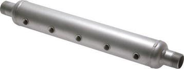 Barre de distribution 2xR1 - 10xG1/4 Acier inoxydable, Bricolage & Construction, Verzenden