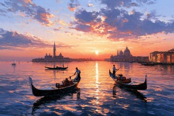 Iconica - Serenade on the Grand Canal - unique 1/1 XXL (100