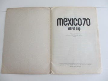 FIFA World Cup México 70 - Wereldkampioenschap Voetbal -