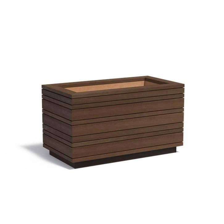Bamboe plantenbak 150x80x85cm - Met bodem, Tuin en Terras, Bloembakken en Plantenbakken, 60 cm of meer, 100 cm of meer, Tuin, Rechthoekig