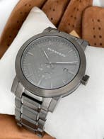 Burberry - Gunmetal Grey - Zonder minimumprijs - 9902 -, Handtassen en Accessoires, Nieuw