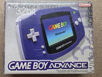 Nintendo - Gameboy Advance - Purple Edition - Complete with, Nieuw