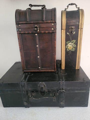 decoratieve koffers - Koffer, Antiek en Kunst