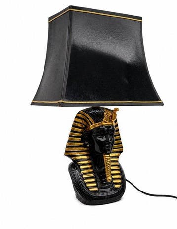 Lampe - Textile, Céramique - Lampe de Toutankhamon