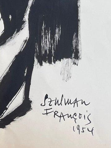 François Szulman (1931-2024) - Autoportrait - Mon père et