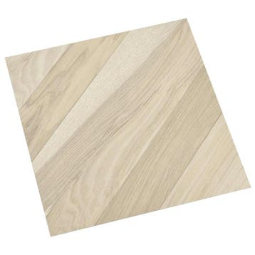 vidaXL Zelfklevende Vloerplanken Beige Gestreept 30,5 x 30,5, Verzenden