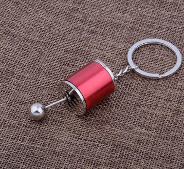 Sleutelhanger Versnellingsbak Rood (Sleutelhangers), Verzenden, Nieuw