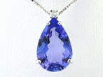 Collier avec pendentif - 18 carats Or blanc - 6.16ct. tw., Bijoux, Sacs & Beauté