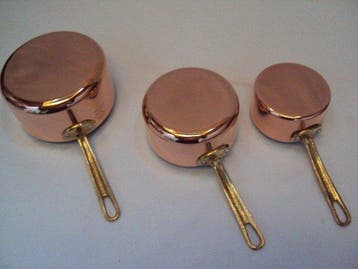 Les cuivres de Faucogney les 3 cassolettes par Cécilia -