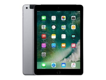 Apple iPad 5 (2017, A9 series) - Spacegrijs - 32 GB - WiFi +, Computers en Software, Verzenden, Zo goed als nieuw