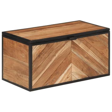 Acacia/IJzer box | Retour deal | Nu extra goedkoop, Verzenden, Gebruikt, Hout, Overige typen