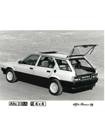 1983 ALFA ROMEO 33 1.5 4X4 PERSFOTO, Nieuw