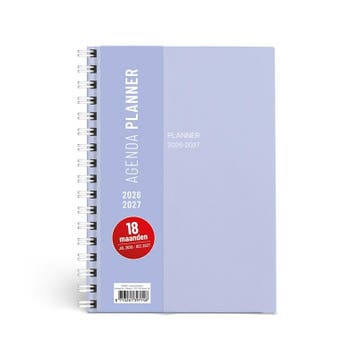 Planner spiraal SOHO Pastel blauw - 22x16cm, Ophalen of Verzenden, Nieuw in verpakking