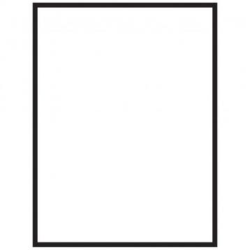 Magnetische Stoepbordfolie 59x78 cm - 2 stuks, Verzenden